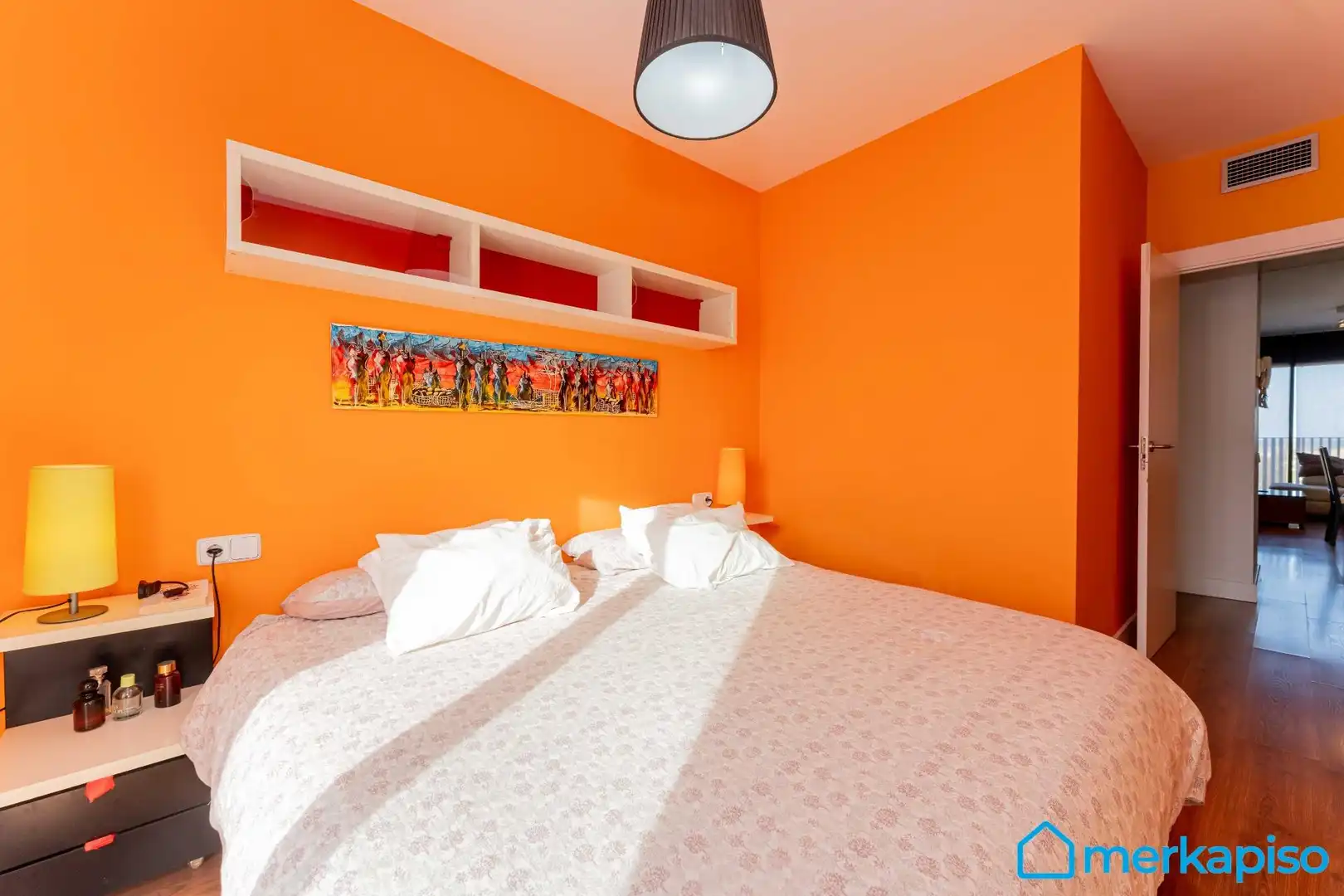 Bedroom of Flat for sale in Castelldefels  with Air Conditioner, Heating and Balcony
