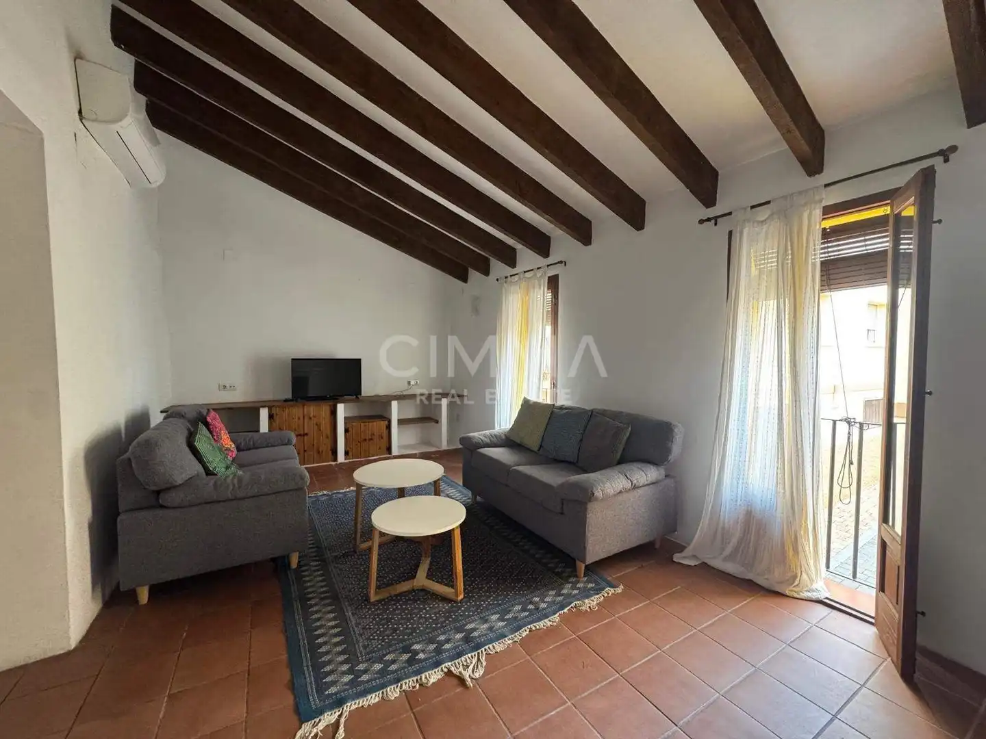Sala de estar de Finca rústica en venta en La Nucia