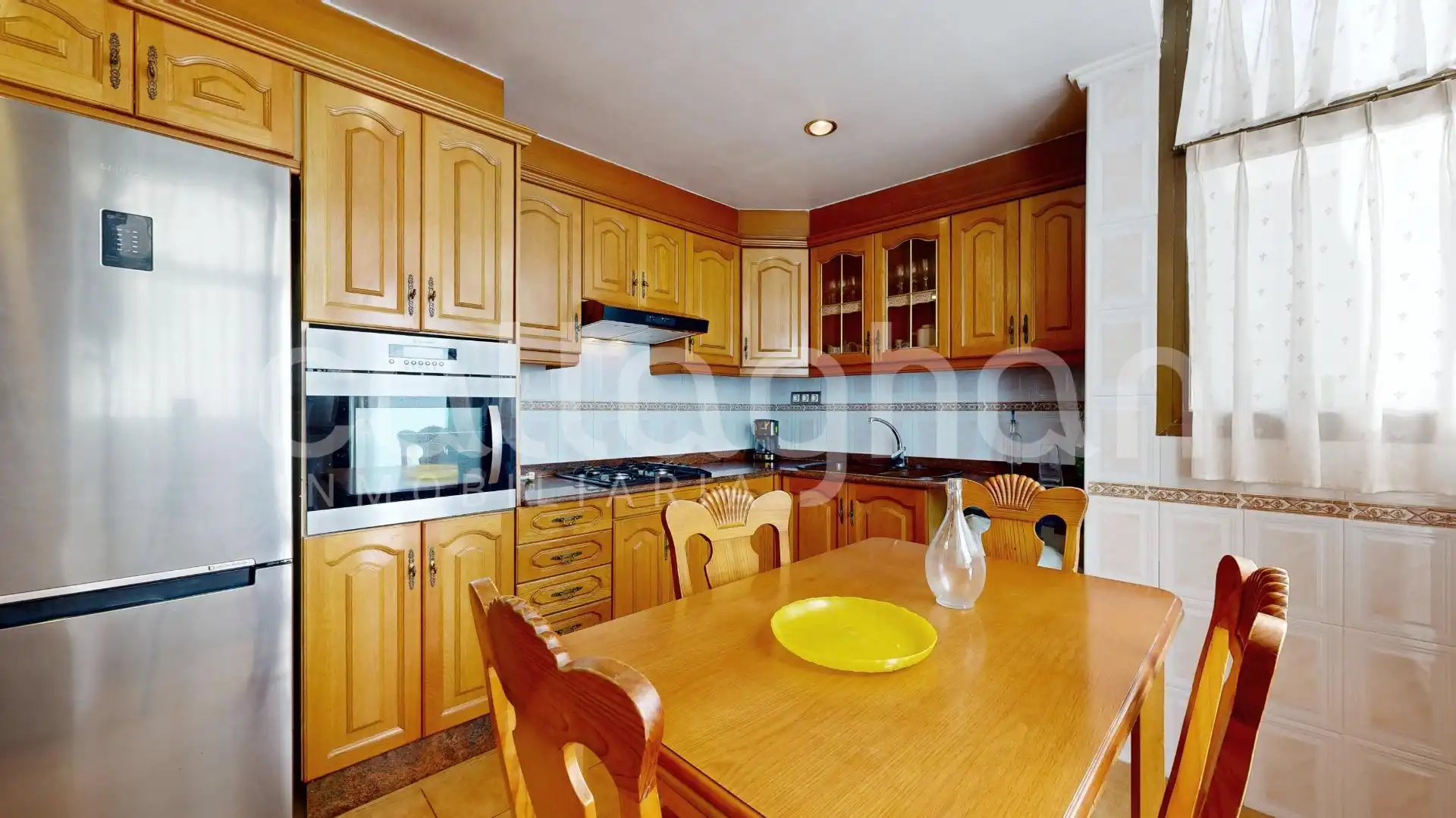Cocina de Casa adosada en venta en Benetússer con Aire acondicionado, Calefacción y Terraza