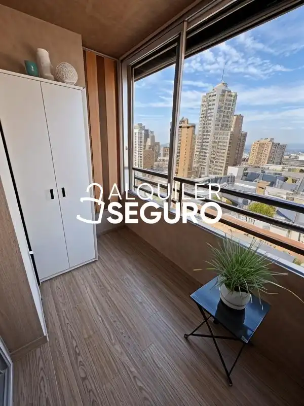Bedroom of Flat for rent in Benidorm  with Heating, Terrace and Furnished