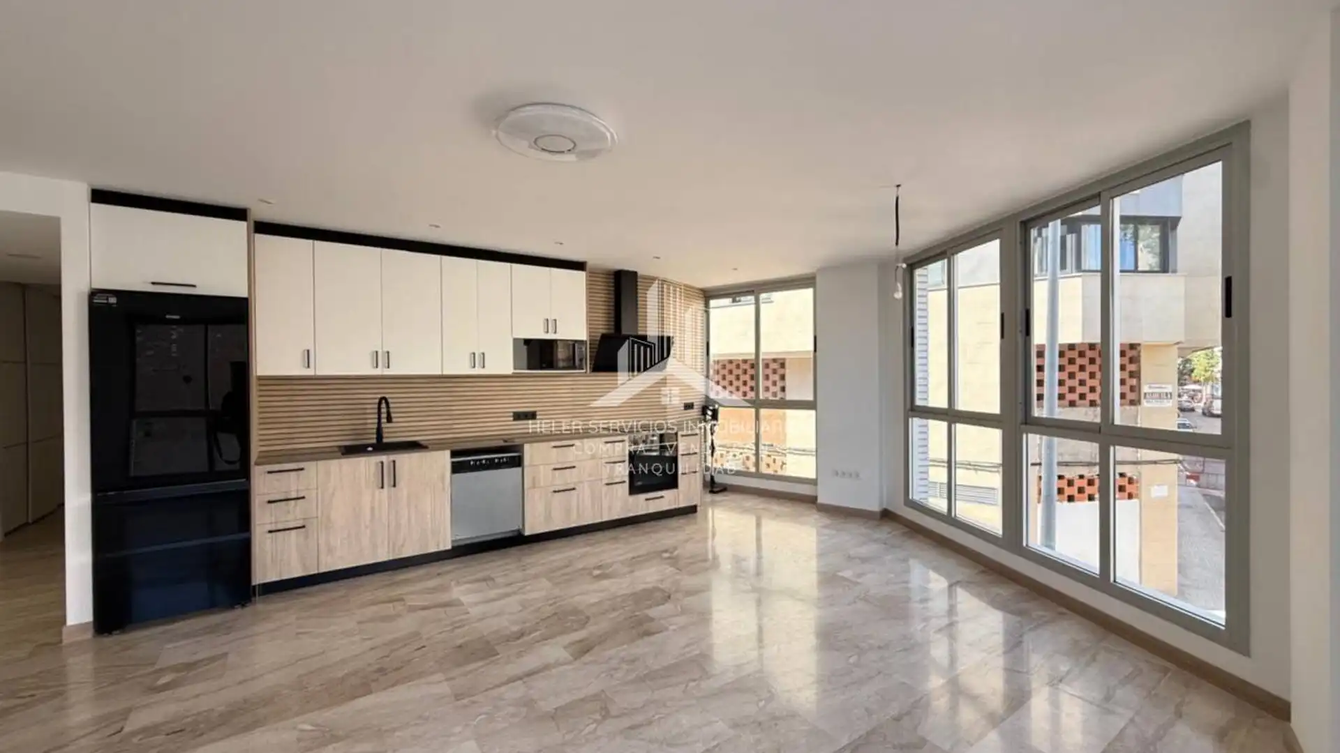 Cocina de Piso en venta en Castellón de la Plana / Castelló de la Plana con Aire acondicionado, Calefacción y Alarma