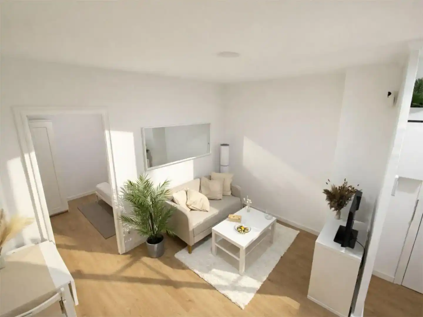 Sala d'estar de Apartament en venda en  Barcelona Capital amb Balcó