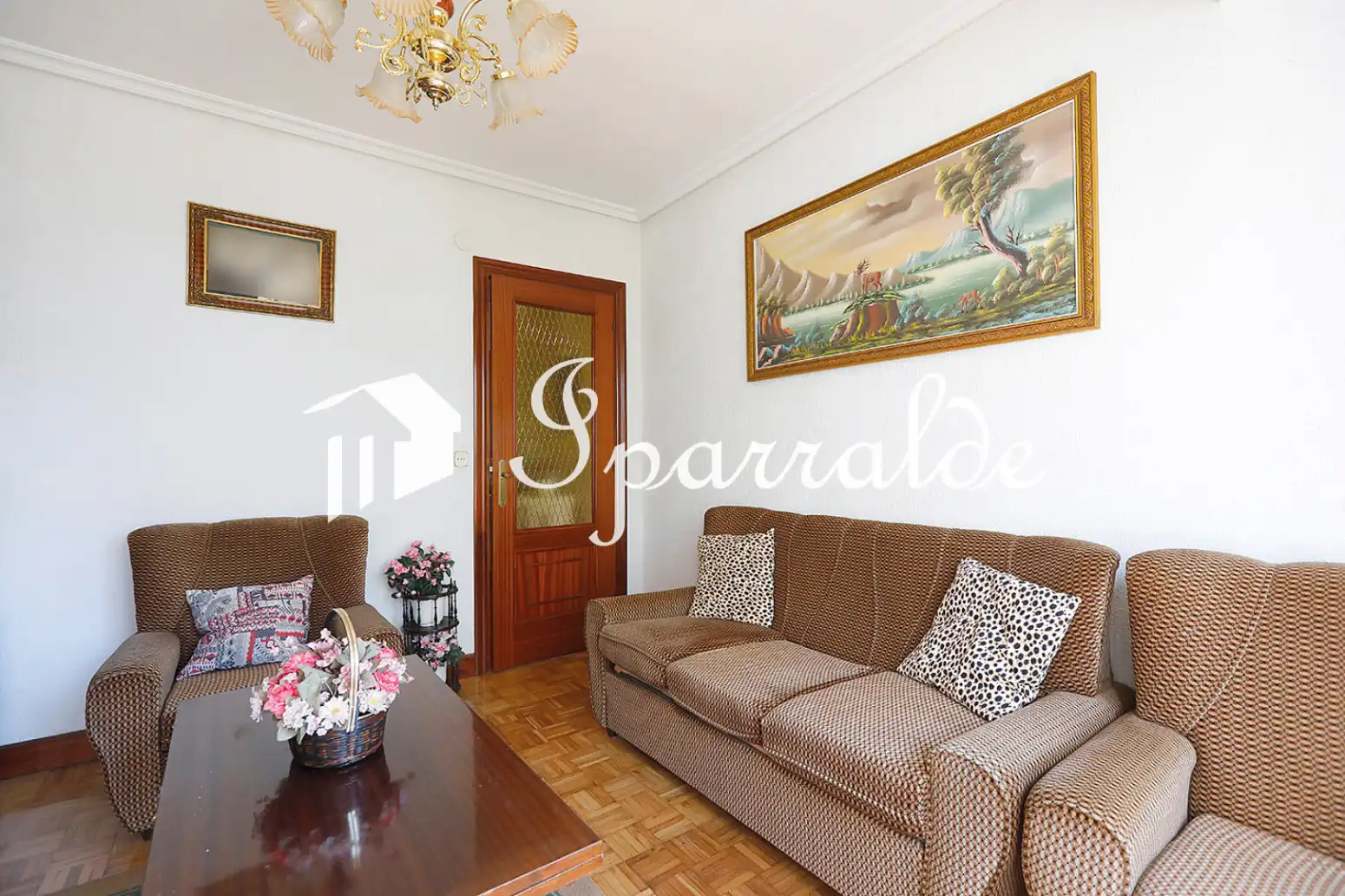 Living room of Flat for sale in Irun   with Heating and Balcony