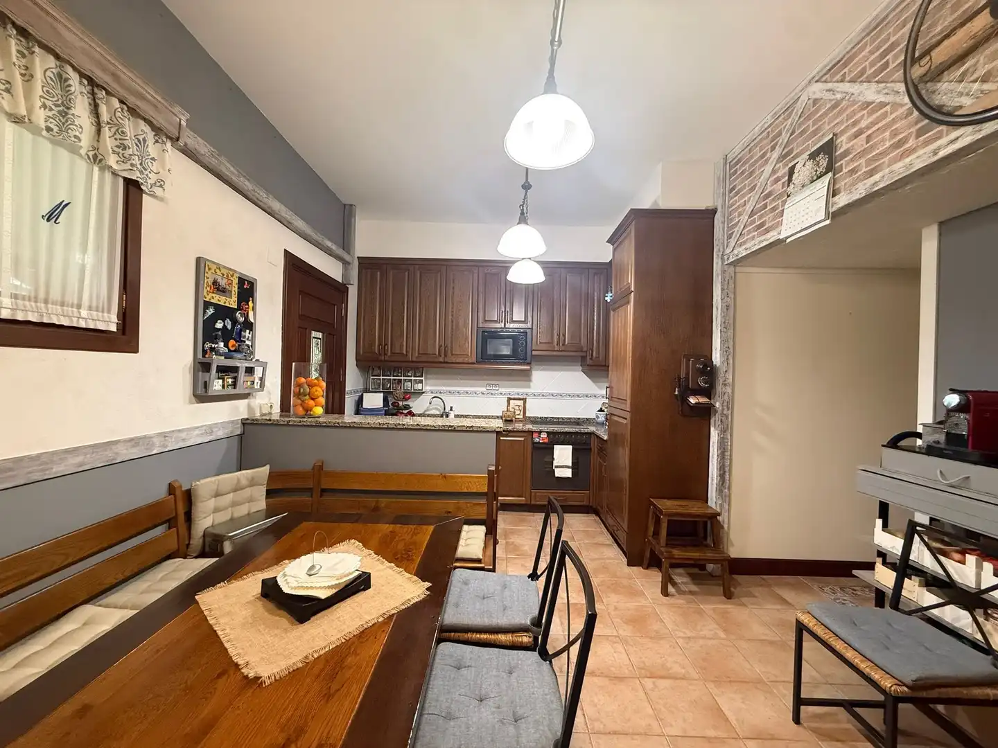 Kitchen of Detached homes for sale in Asteasu  with Terrace, Furnished and Balcony