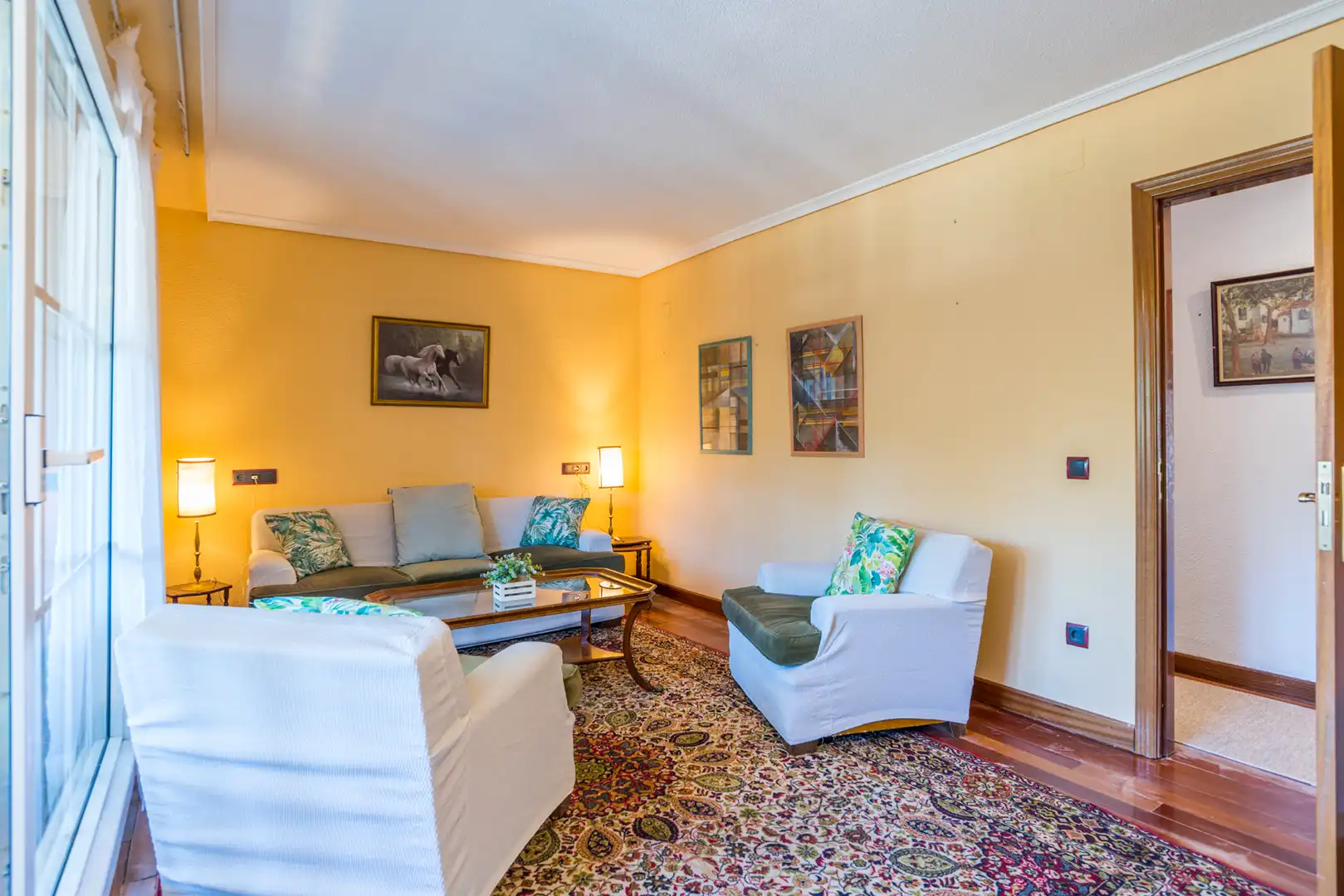 Living room of Houses for sale in Collado Villalba  with Air Conditioner, Heating and Private garden