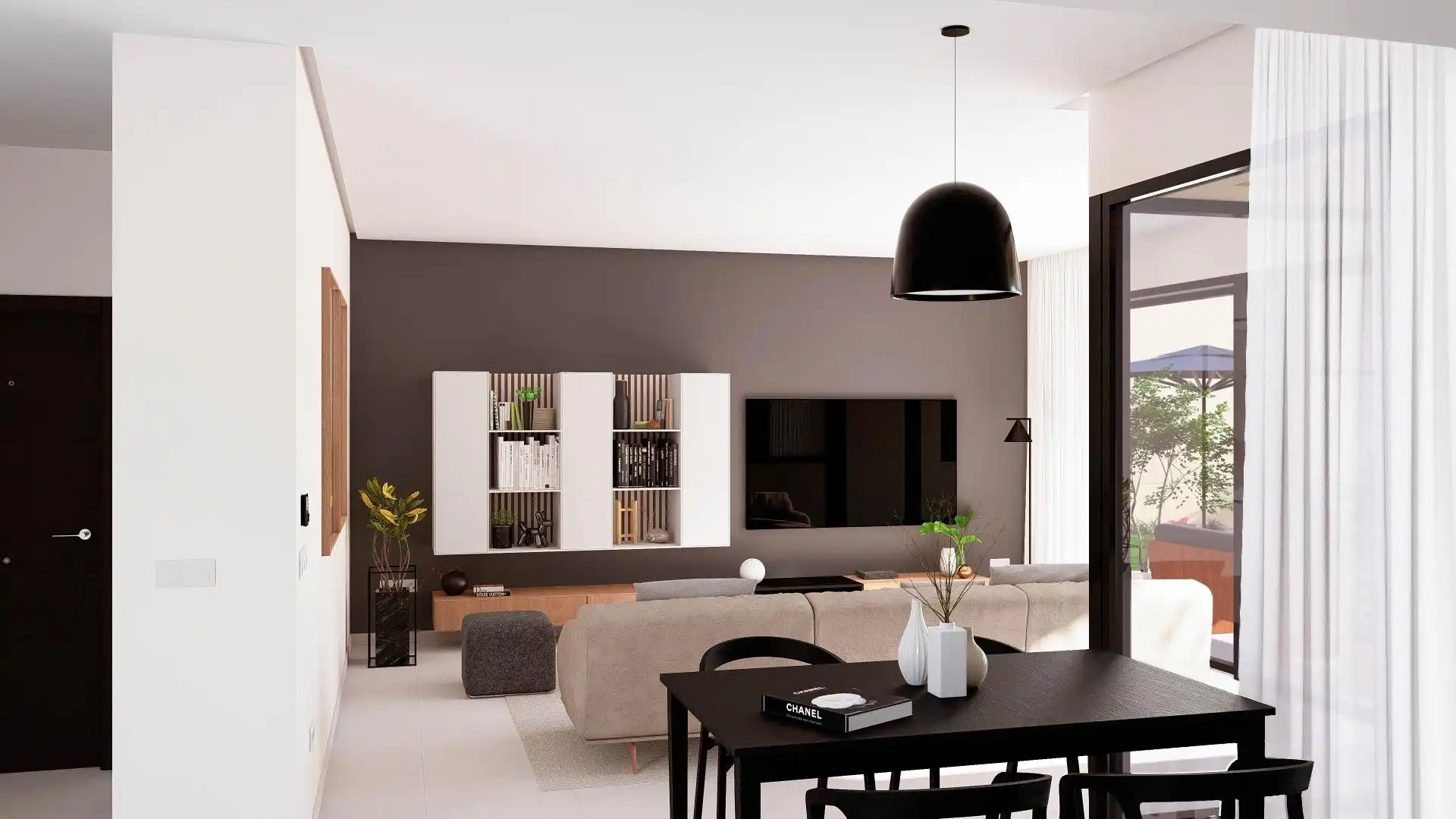 Living room of Houses for sale in Murcia  with Air Conditioner, Heating and Private garden