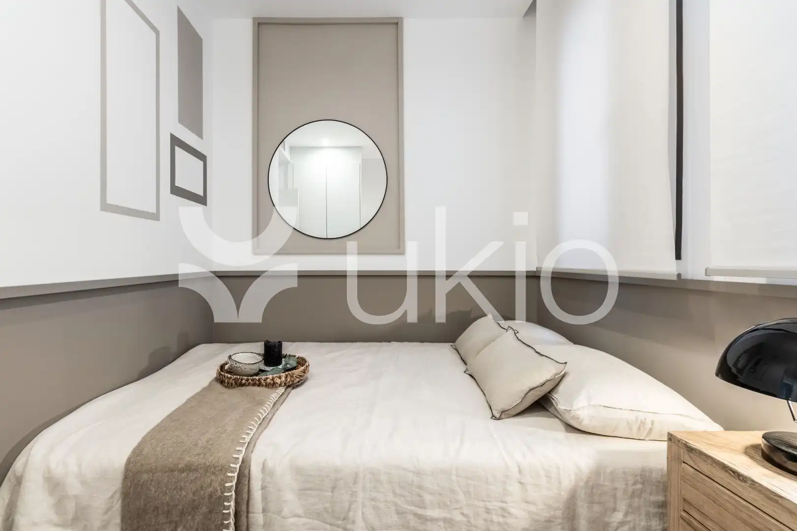 Habitación de Apartamento de alquiler en Madrid con Aire acondicionado, Calefacción y Amueblado