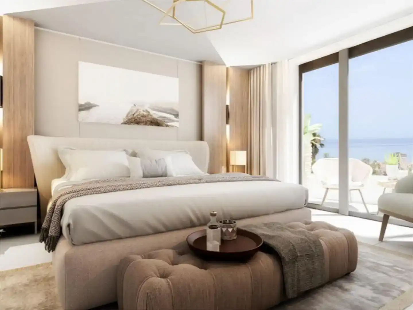 Bedroom of Flat for sale in Torremolinos  with Air Conditioner, Swimming Pool and Balcony