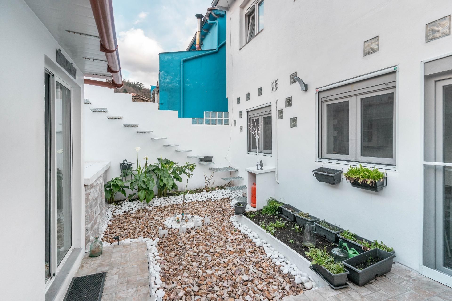 Garden of Single-family semi-detached for sale in Mieres (Asturias)  with Terrace, Storage room and Furnished