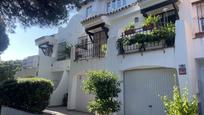 Exterior view of Single-family semi-detached for sale in Mijas  with Air Conditioner, Terrace and Alarm