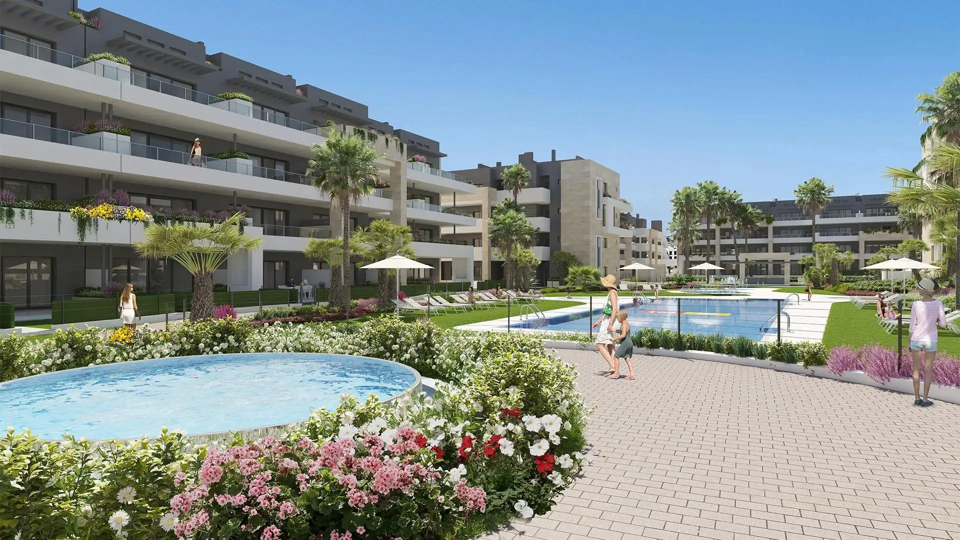 Apartment with pool for sale in Orihuela Costa