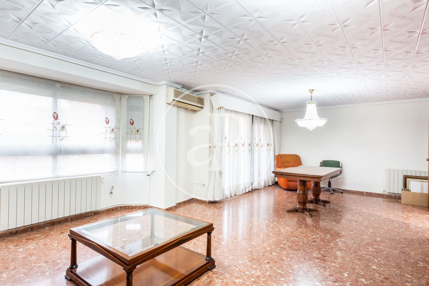 Sala de estar de Piso en venta en  Valencia Capital con Aire acondicionado, Calefacción y Terraza