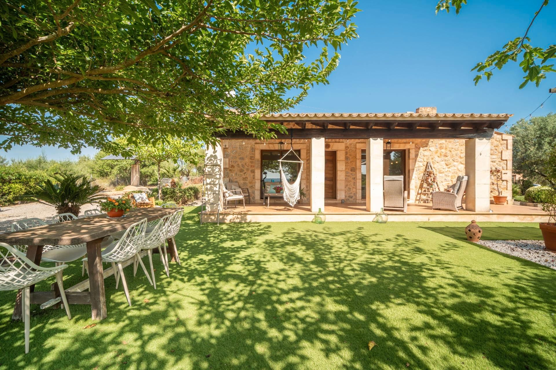 Jardí de Finca rústica en venda en Sencelles amb Aire condicionat, Calefacció i Jardí privat