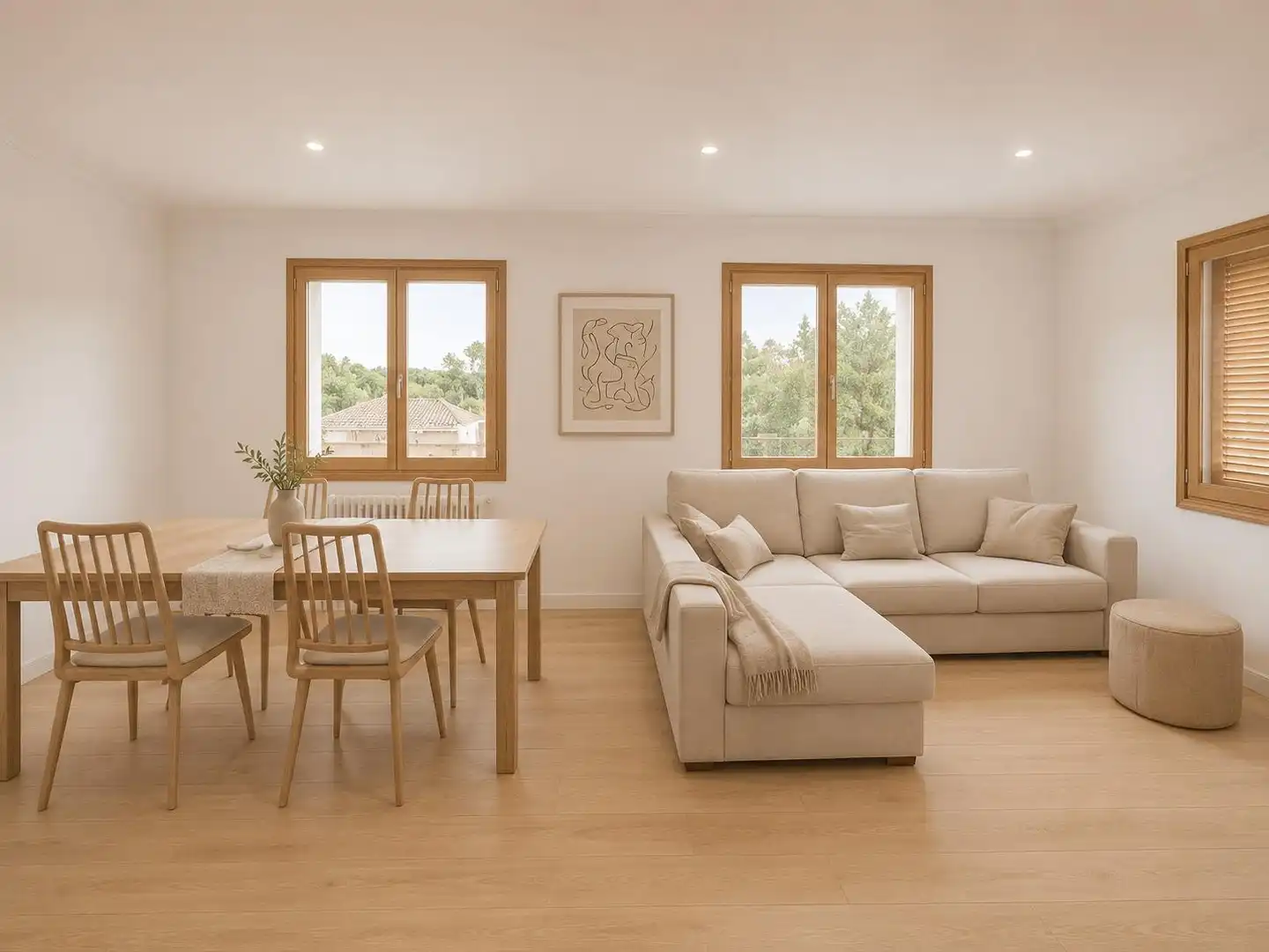 Sala d'estar de Casa o xalet en venda en Llambilles amb Aire condicionat, Calefacció i Jardí privat
