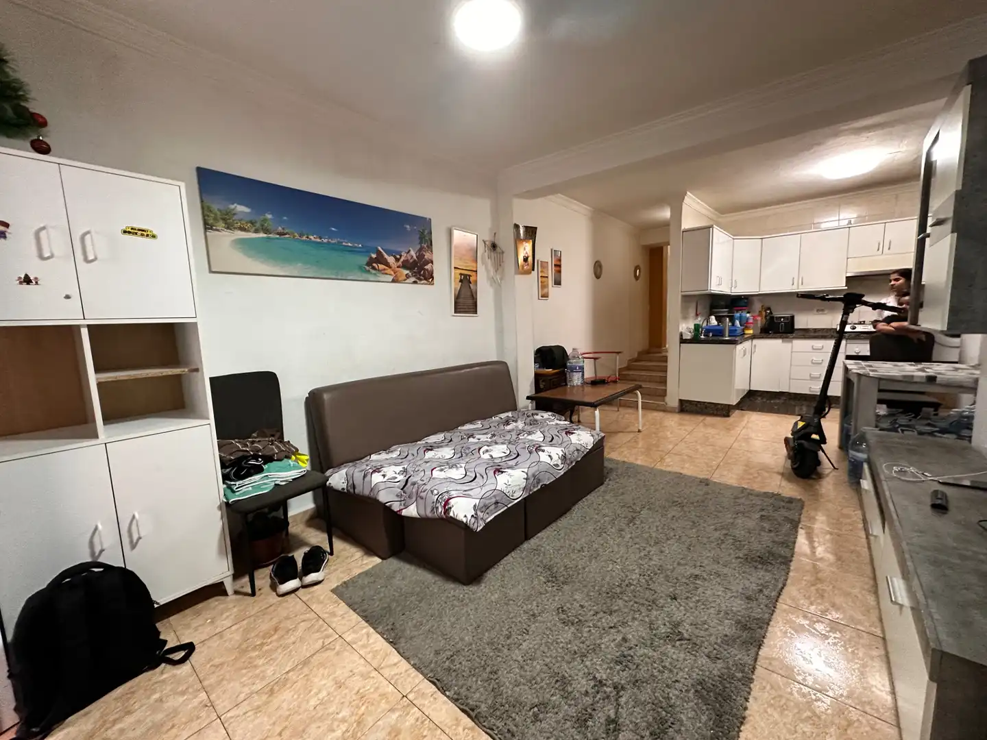 Sala d'estar de Pis en venda en Arona amb Moblat, Rentadora i Balcó