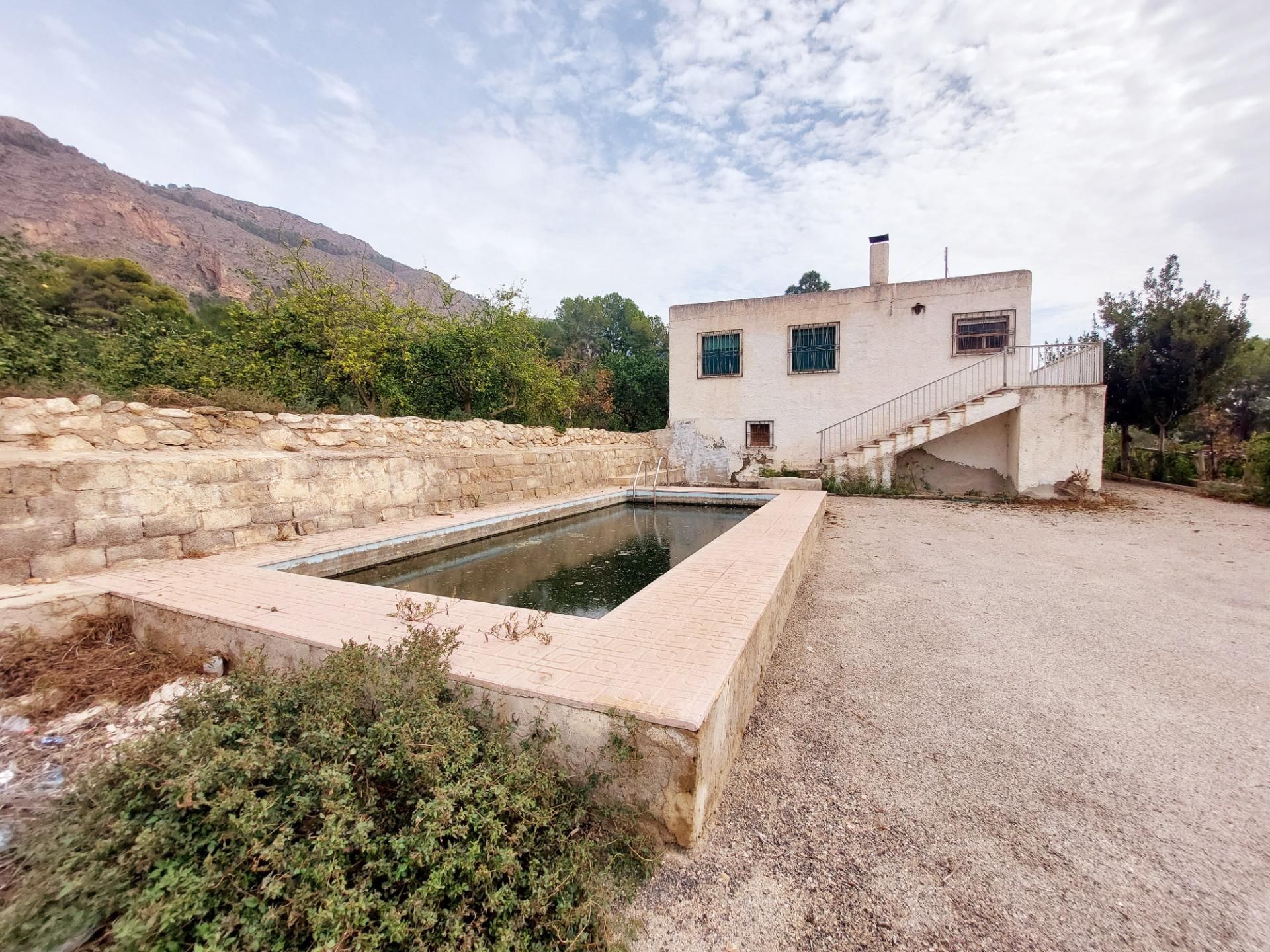 Exterior view of Country house for sale in Orihuela  with Terrace and Swimming Pool