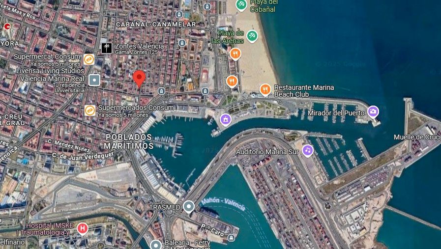 Exterior view of Flat for sale in  Valencia Capital  with Balcony