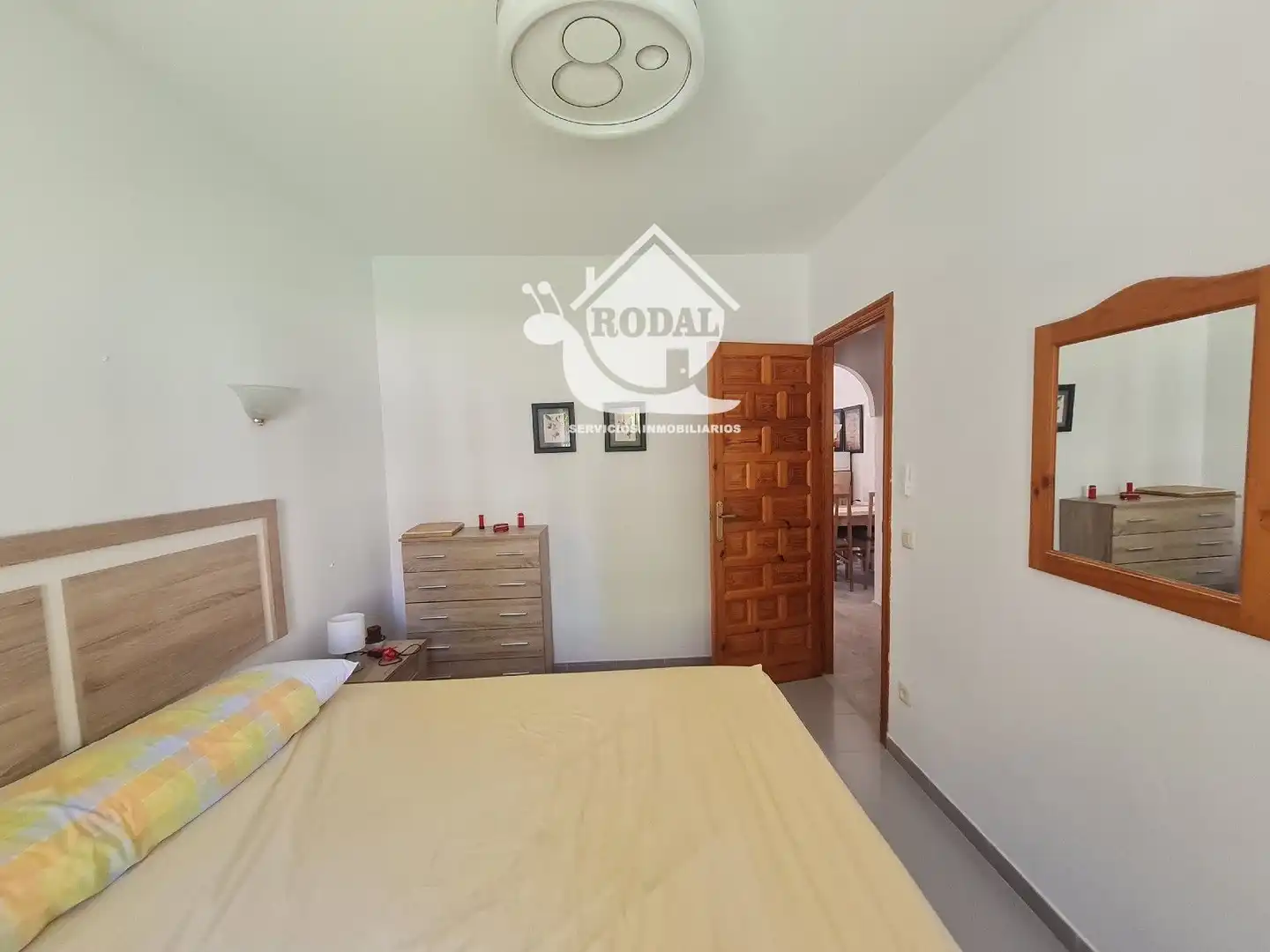 Bedroom of Flat for sale in Vera  with Air Conditioner, Heating and Swimming Pool