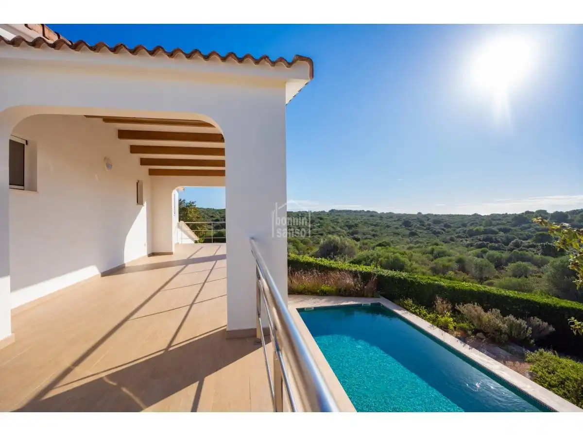 Exterior view of Houses for sale in Sant Lluís  with Heating, Private garden and Terrace