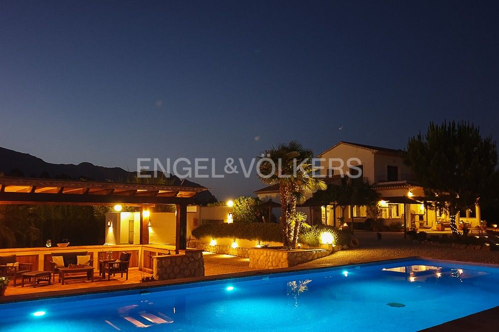 Swimming pool of House or chalet for sale in Sanet y Negrals  with Air Conditioner, Heating and Private garden