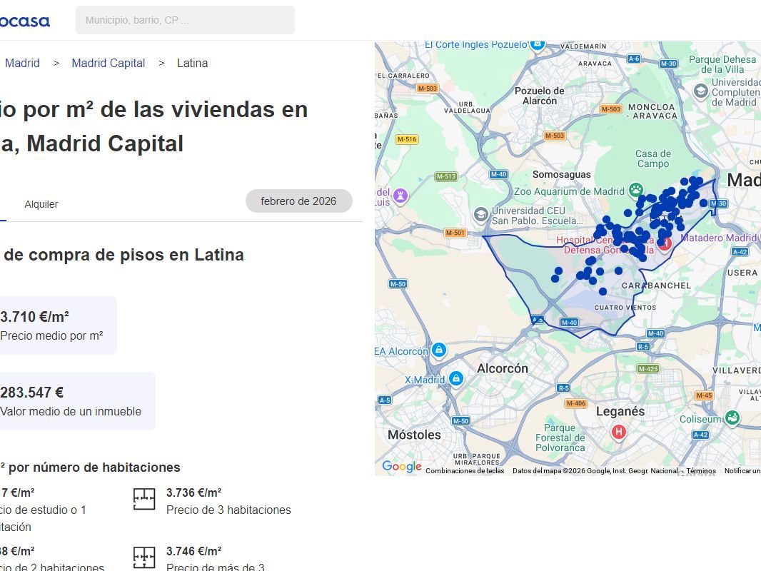 Exterior view of Residential for sale in  Madrid Capital