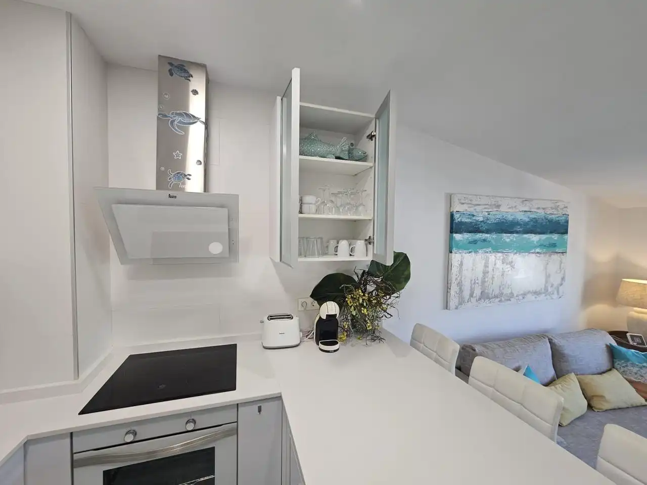 Cocina de Piso en venta en Torremolinos con Aire acondicionado y Amueblado