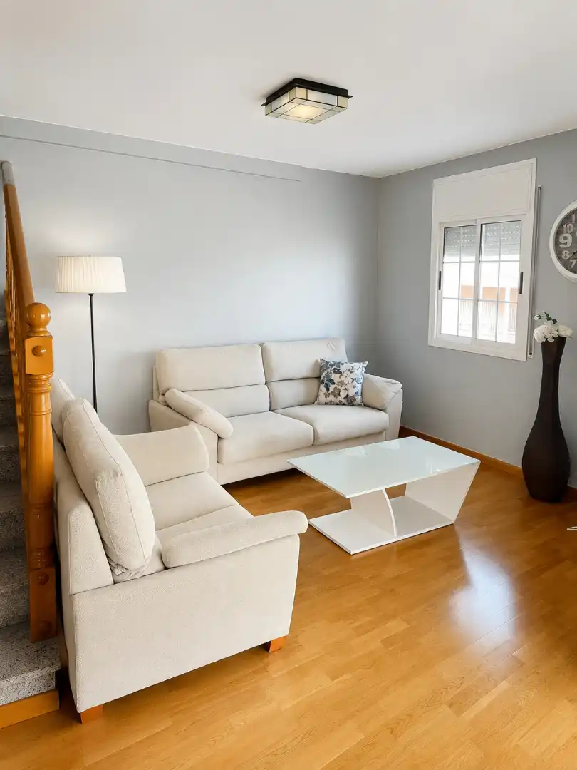 Sala de estar de Casa o chalet en venta en Viladecans con Aire acondicionado, Calefacción y Terraza