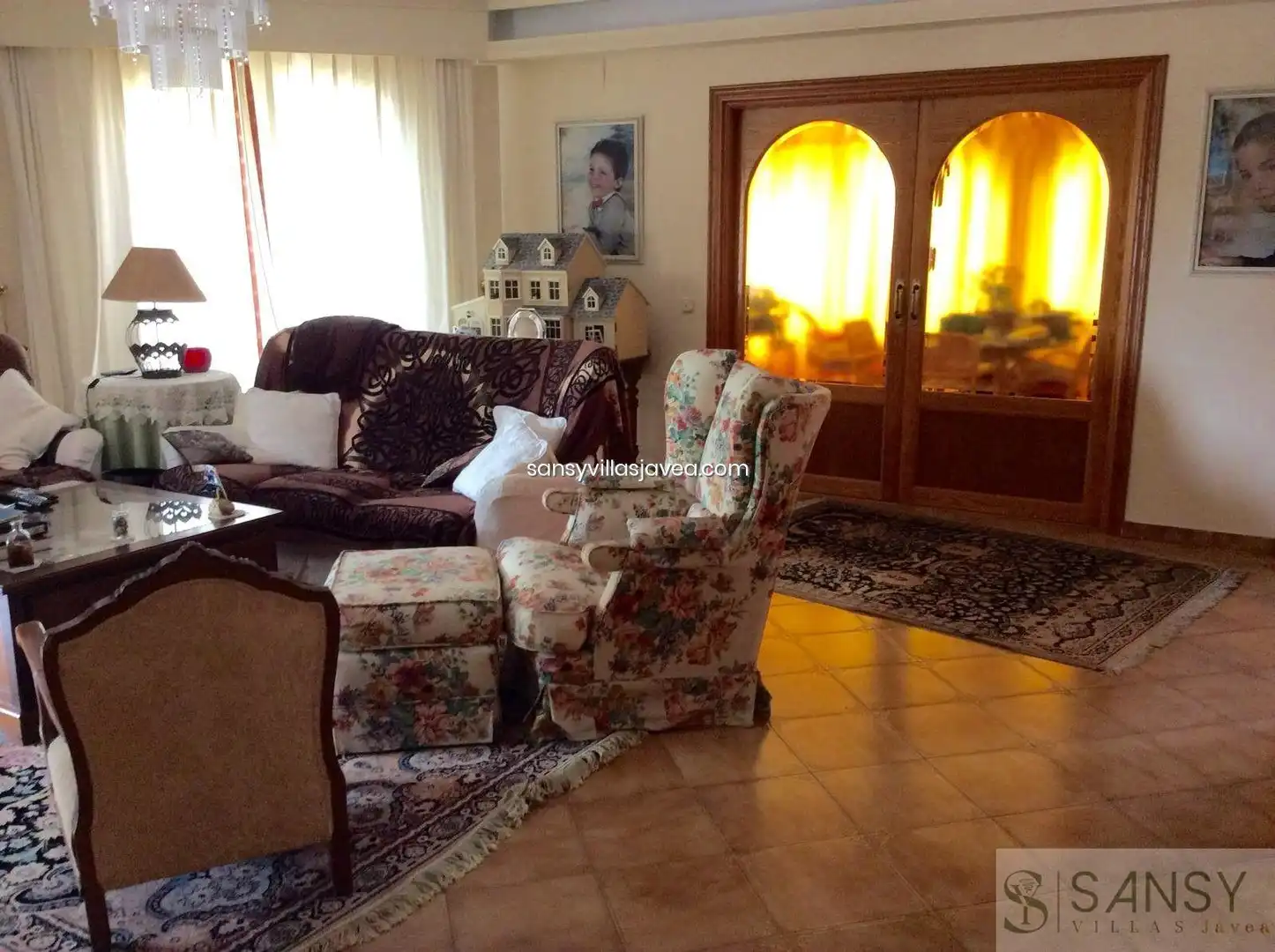 Living room of Houses for sale in Jávea / Xàbia  with Air Conditioner, Storage room and Furnished
