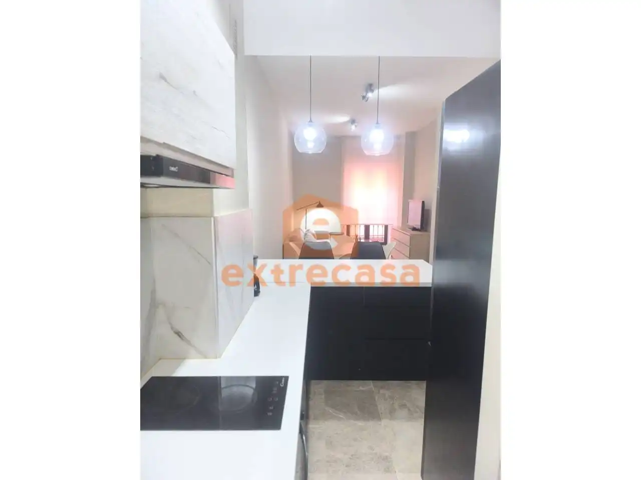 Cuina de Apartament de lloguer en Badajoz amb Aire condicionat, Traster i Moblat