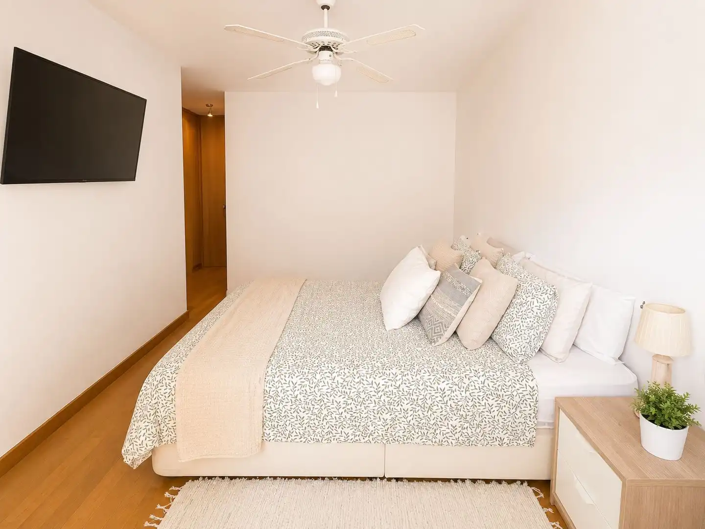 Bedroom of Flat for sale in Mataró  with Air Conditioner, Heating and Parquet flooring