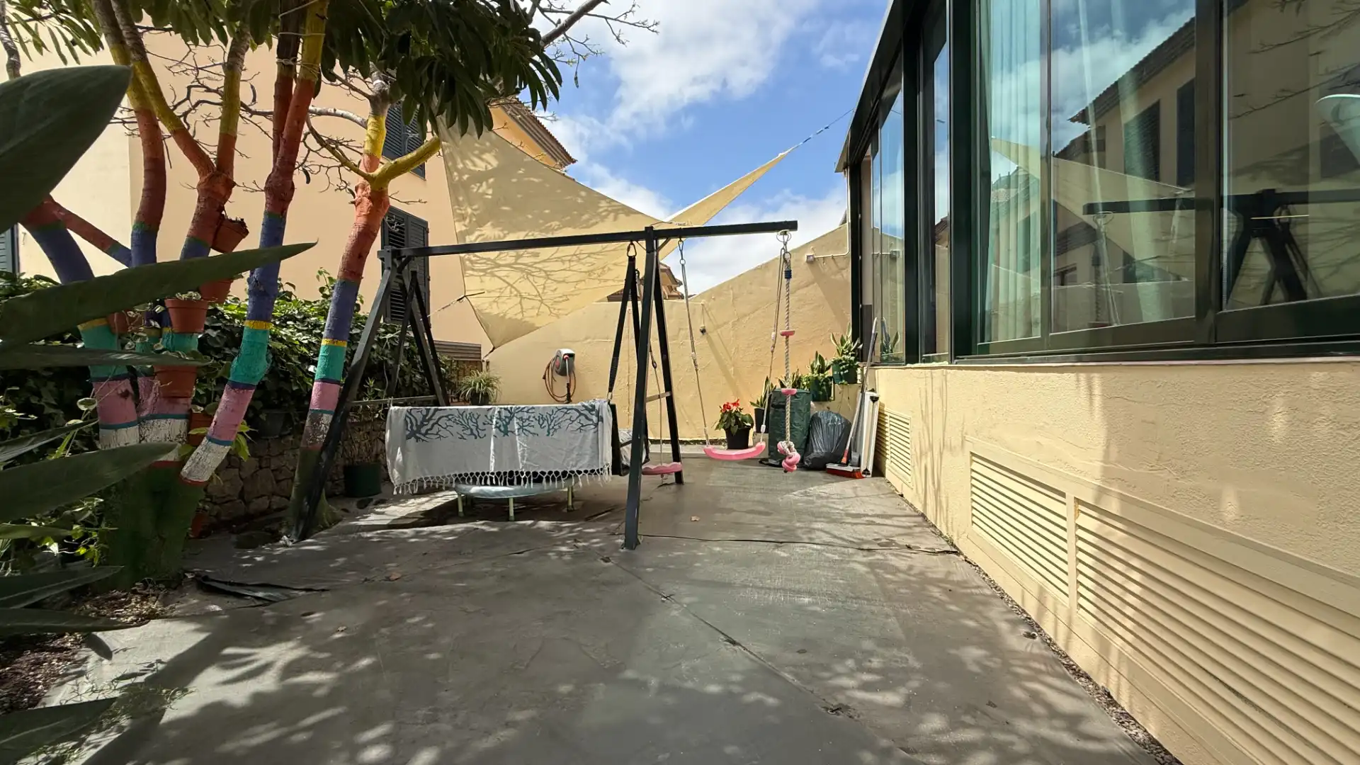 Terraza de Dúplex en venta en Las Palmas de Gran Canaria con Jardín privado, Parquet y Terraza