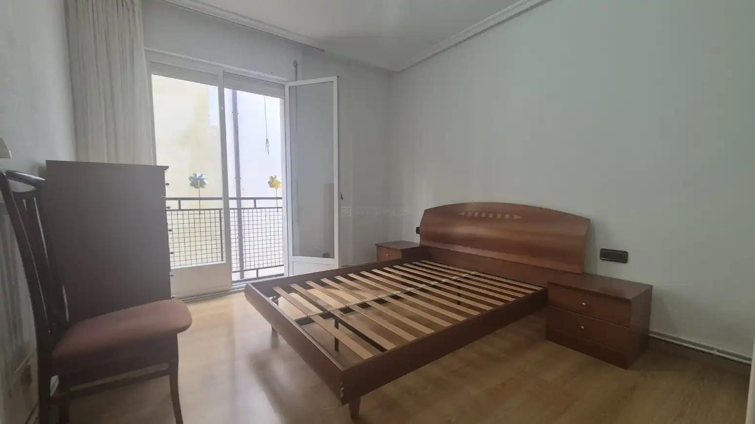 Bedroom of Flat for sale in  Logroño  with Heating, Parquet flooring and Storage room
