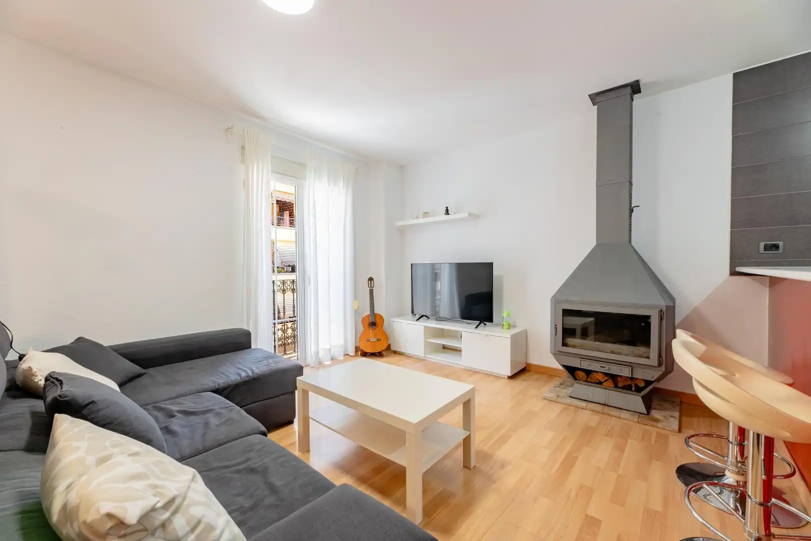 Wohnzimmer von Haus oder Chalet zum Verkauf in La Vall d'Uixó mit Klimaanlage, Heizung und Terrasse