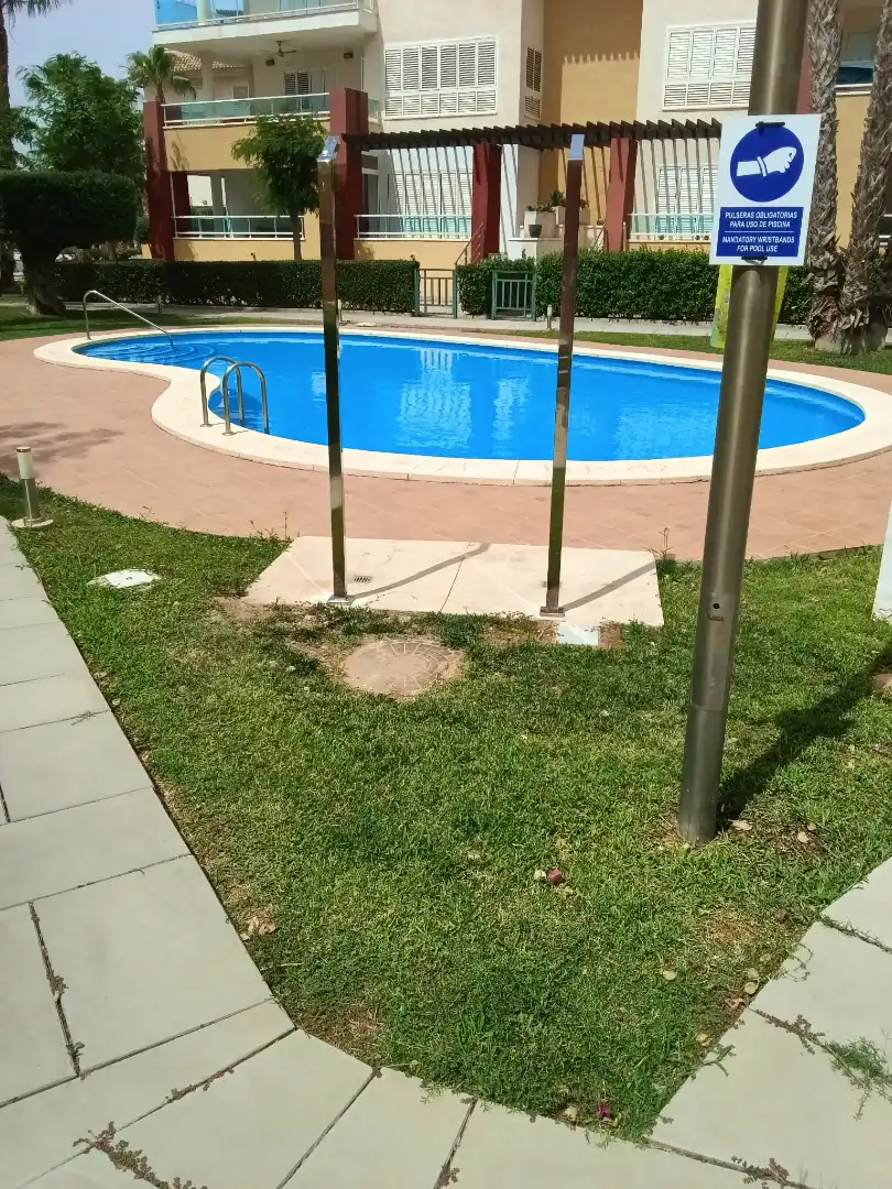 Swimming pool of Flat for sale in Fuente Álamo de Murcia  with Air Conditioner, Heating and Private garden