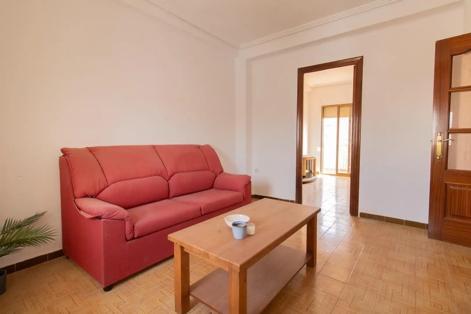 Living room of Flat for sale in Sagunto / Sagunt  with Furnished and Balcony