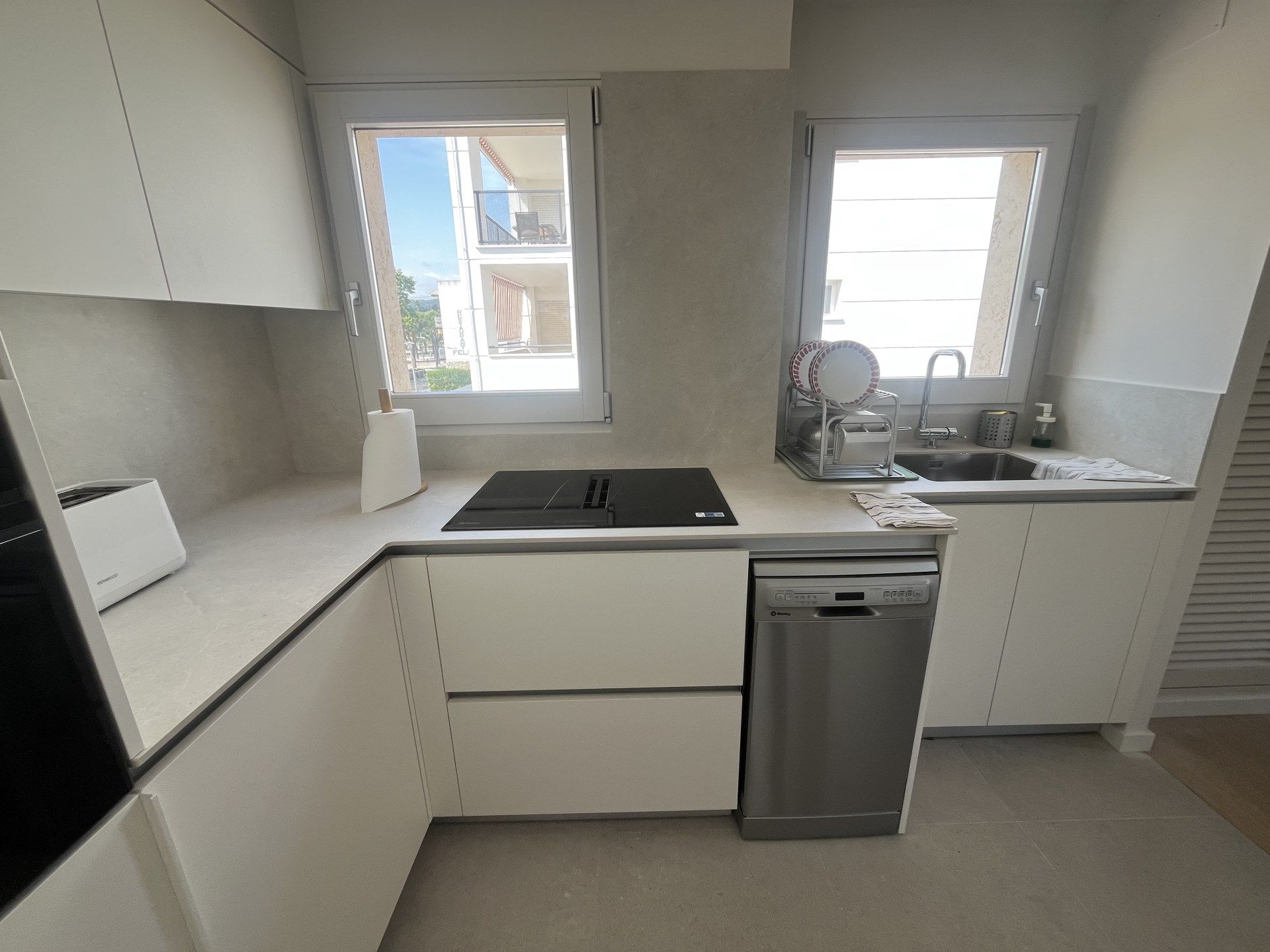 Kitchen of Flat to rent in Castell-Platja d'Aro  with Air Conditioner, Heating and Terrace