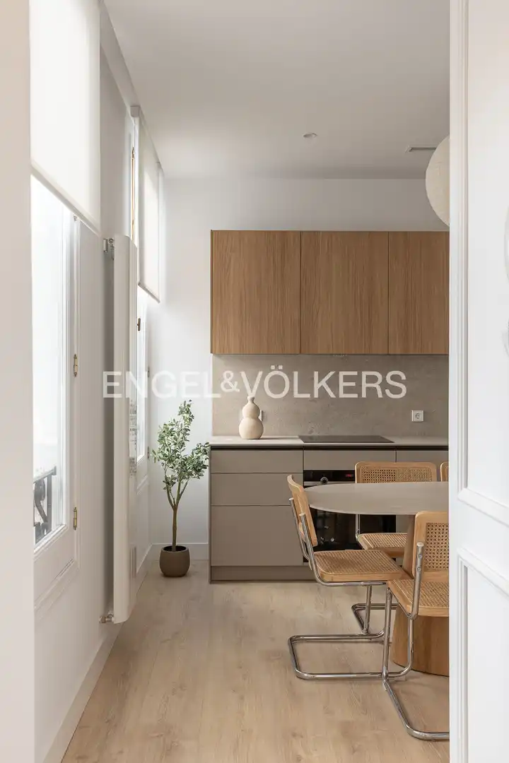 Kitchen of Flat for sale in Madrid  with Air Conditioner, Heating and Furnished