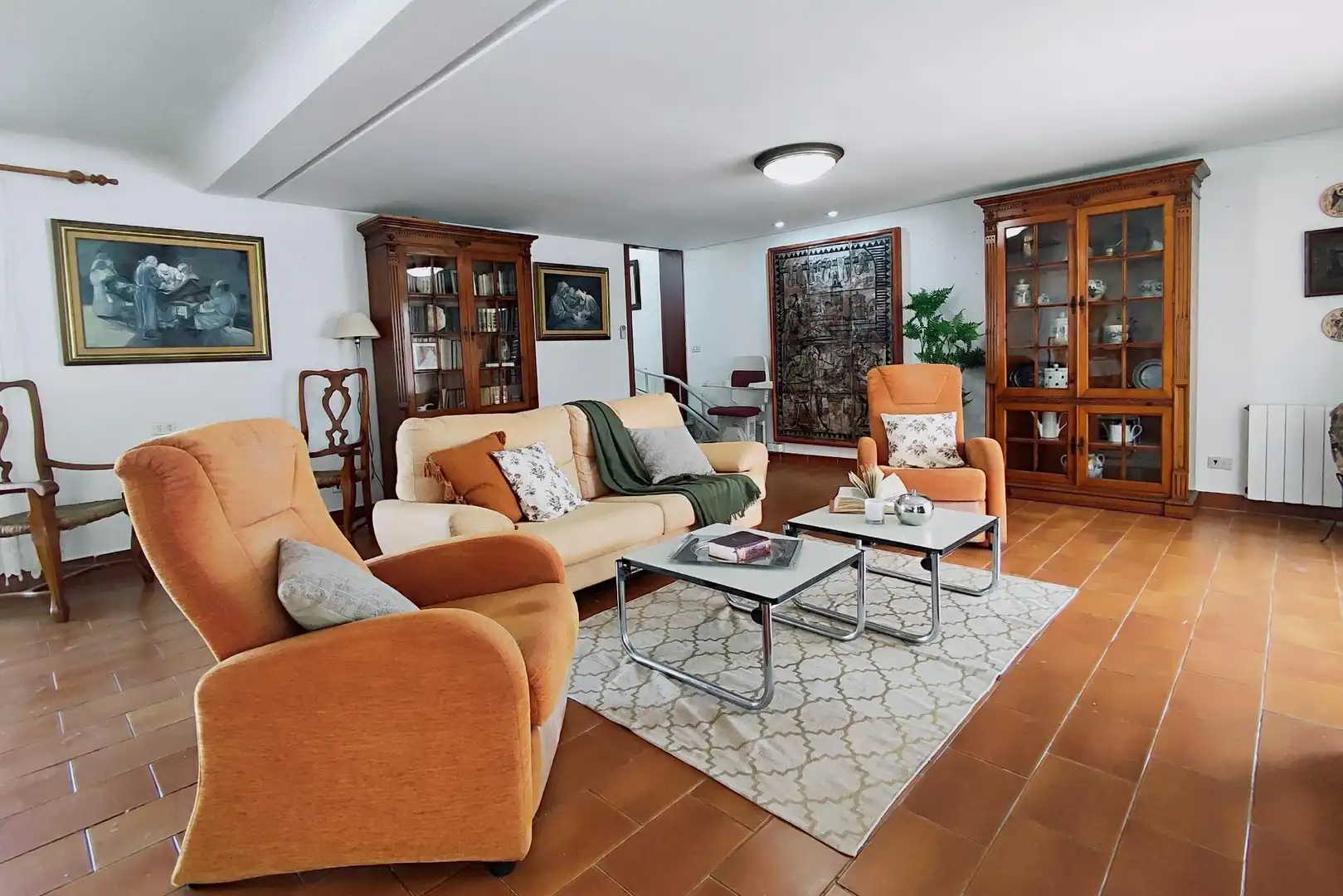 Sala de estar de Casa o chalet en venta en Canet d'En Berenguer con Calefacción, Jardín privado y Terraza