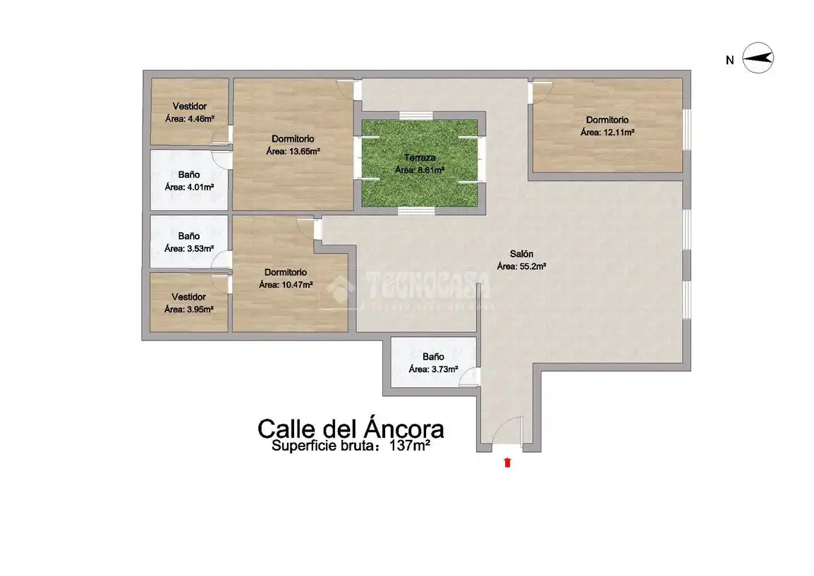 Piso en venta en Madrid con Aire acondicionado y Amueblado