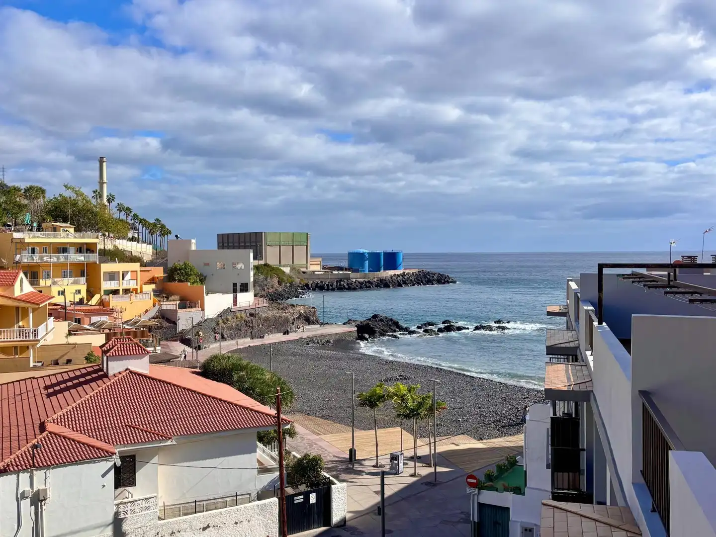 Exterior view of Flat for sale in Candelaria  with Terrace and Alarm