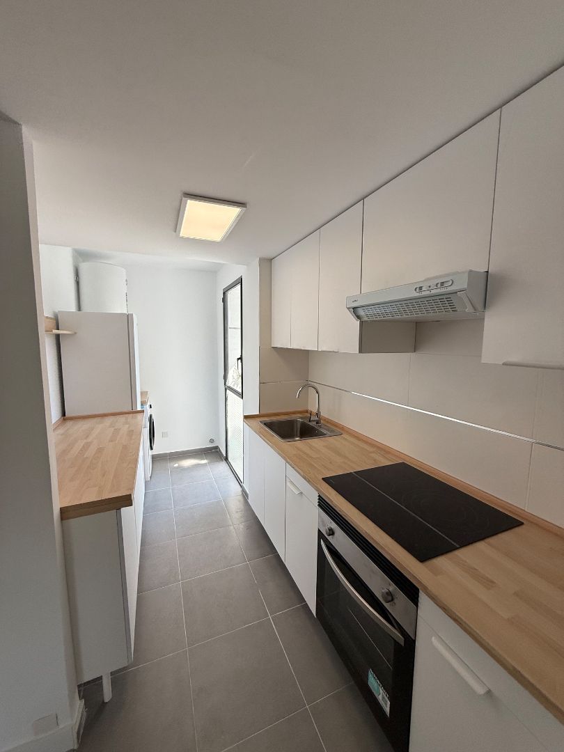 Cuina de Pis de lloguer en Alcoy / Alcoi amb Aire condicionat, Parquet i Moblat