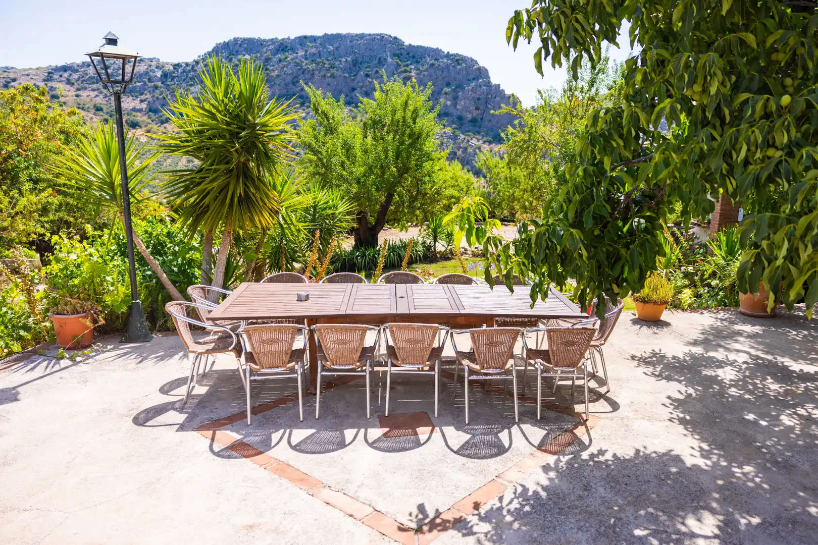 Terraza de Finca rústica en venta en Montejaque con Aire acondicionado, Jardín privado y Terraza