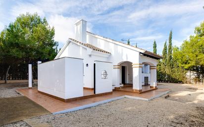 Exterior view of House or chalet for sale in Fuente Álamo de Murcia  with Terrace and Swimming Pool