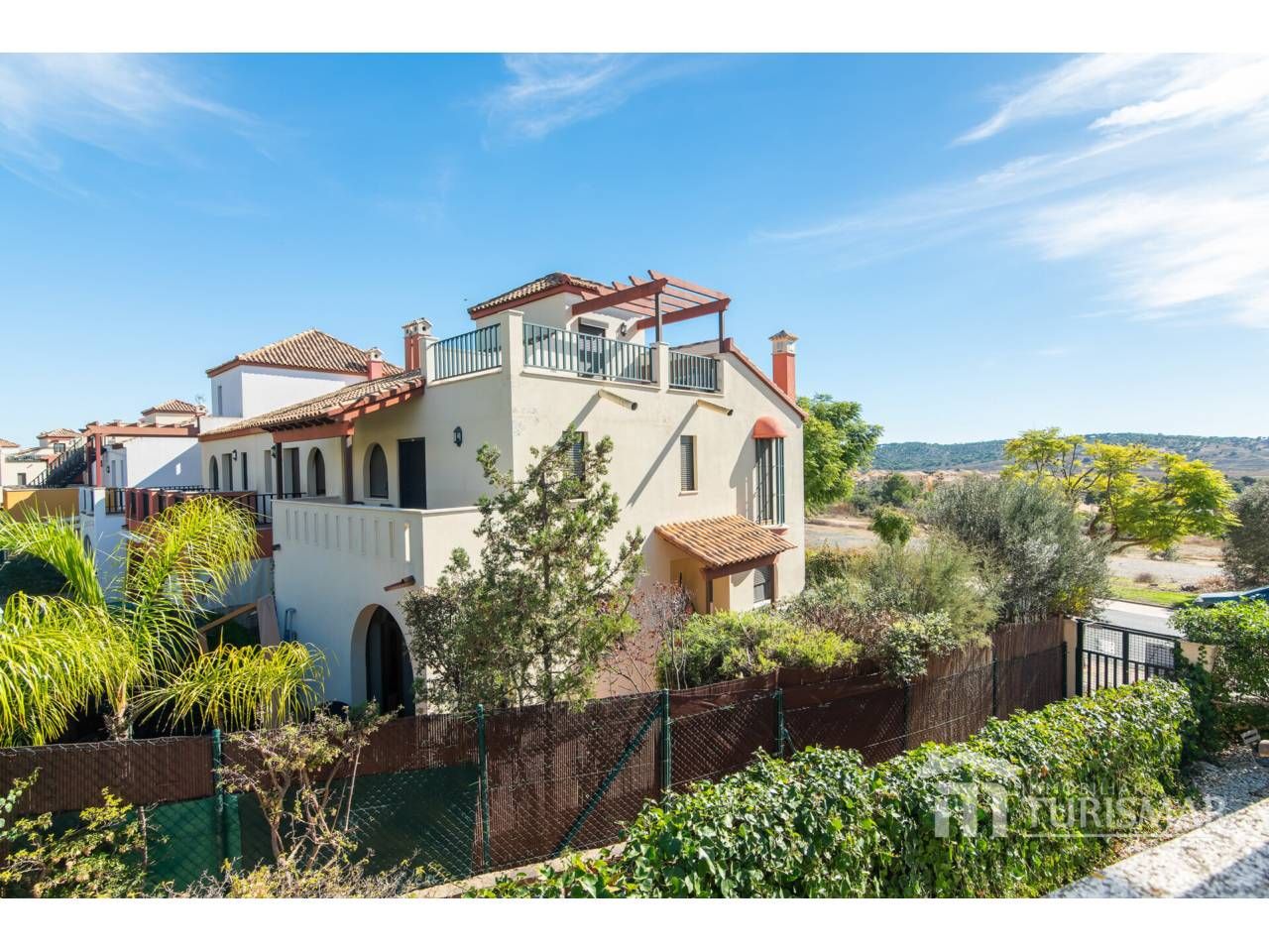 Exterior view of Single-family semi-detached for sale in Ayamonte  with Heating, Terrace and Furnished