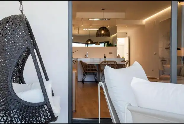 Living room of Duplexes for rent in La Alcaidesa  with Air Conditioner, Heating and Private garden
