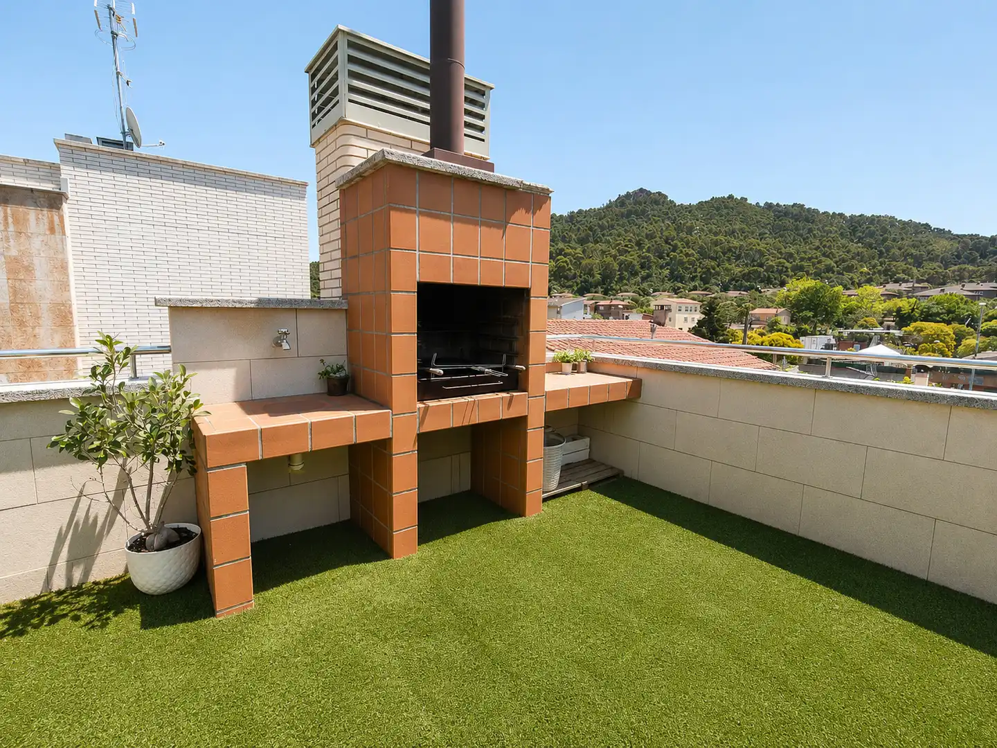 Terrace of Duplexes for sale in Montcada i Reixac  with Heating, Parquet flooring and Terrace
