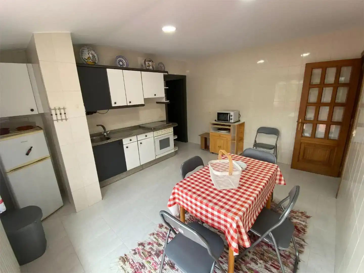 Küche von Wohnung zur Miete in Mondoñedo mit Möbliert und Balkon