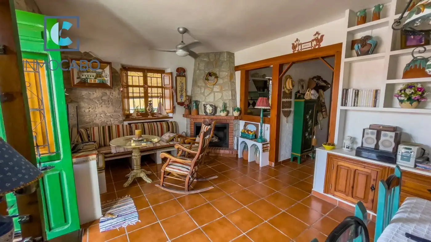 Sala d'estar de Casa o xalet en venda en Cartagena amb Terrassa i Moblat