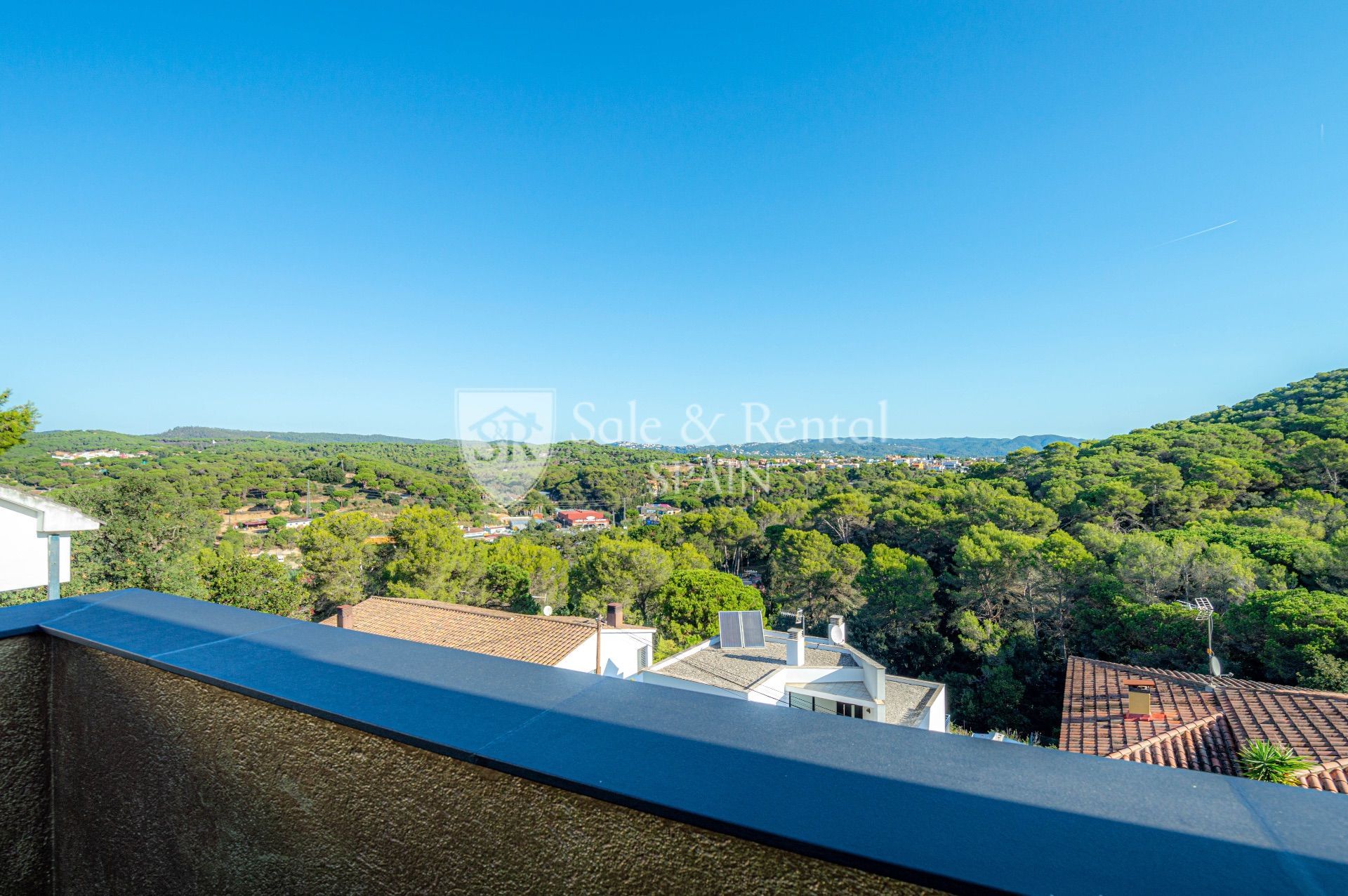 Vista exterior de Casa o chalet en venta en Blanes con Aire acondicionado, Jardín privado y Terraza