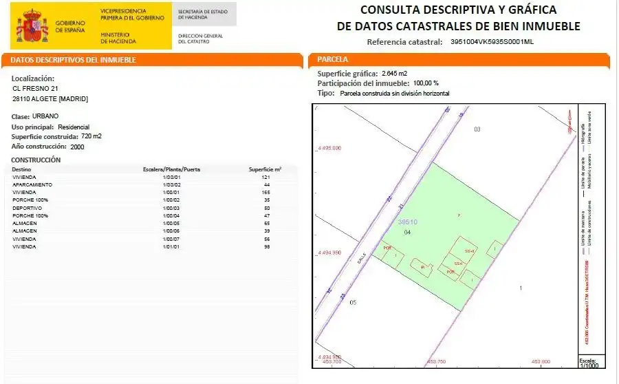 Casa o chalet en venta en FRESNO, 21, Prado Norte
